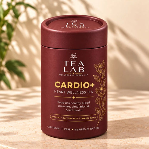 CARDIO+ premium herbal tea jar from Tea Lab Pakistan