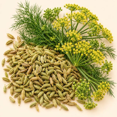 Fennel herb and flowers used in Tea Lab herbal teas