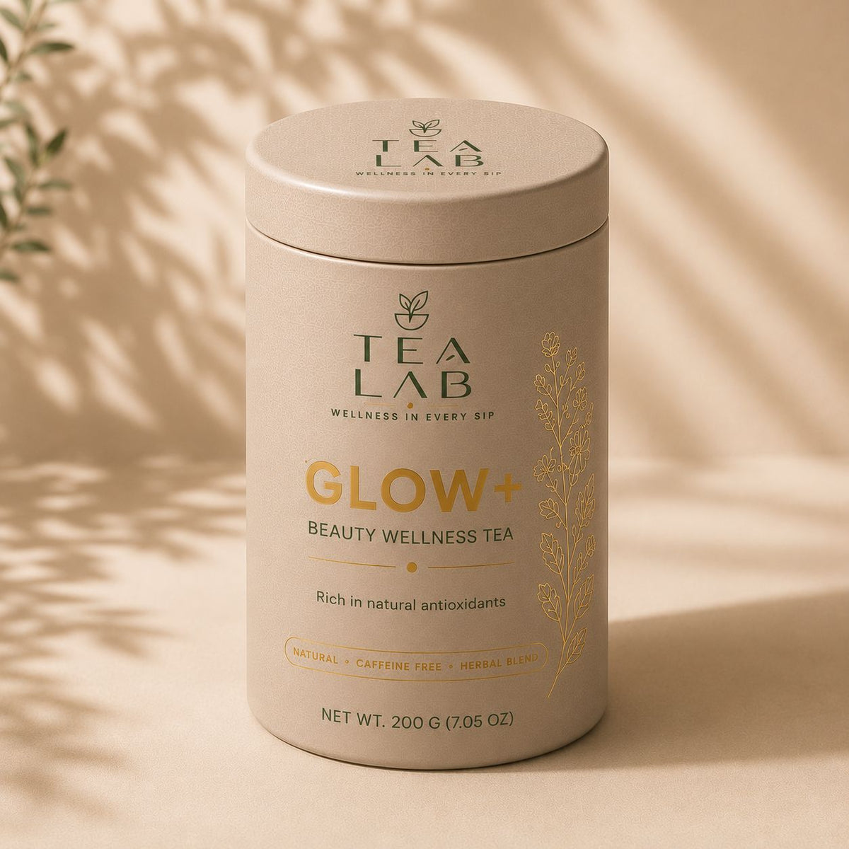 Tea Lab GLOW+ beauty wellness tea